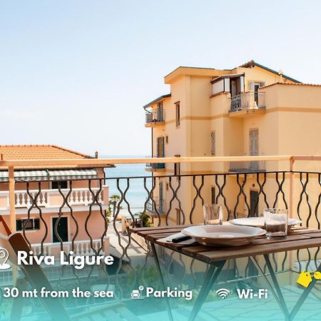 Posto Auto Gratuito Relax A 30 Metri Dal Mare Apartment Riva Ligure Exterior photo
